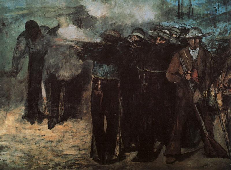 Edouard Manet Study for The Execution of the Emperor Maximillion